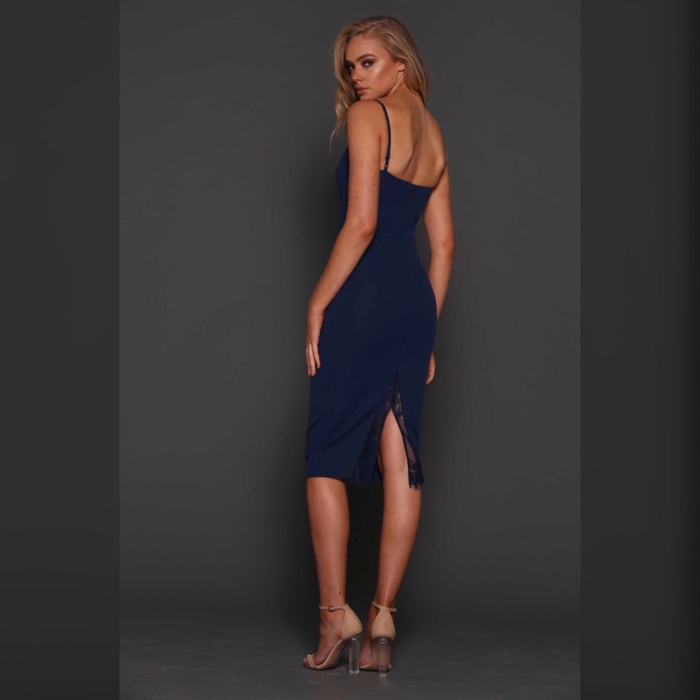Navy Midi Dress